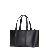 バーバリー ノバチェック ハンドバッグ ブラック レザー レディース BURBERRY 【中古】